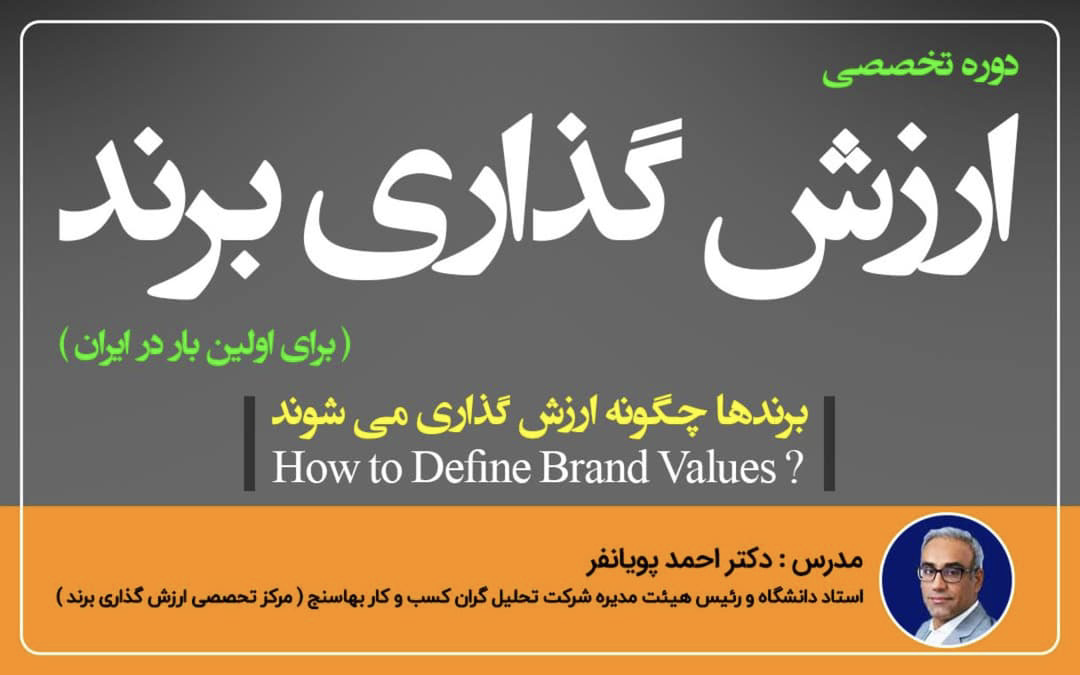وبینار تخصصی ارزشگذاری برند